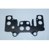 PALUBNÍ DESKA - NOVÝ PLECH UCHYCENÍ POD BUDÍKY - PRO NOVÉ PŘÍSTROJE DUROSHOX  (TYP 634,638,639)